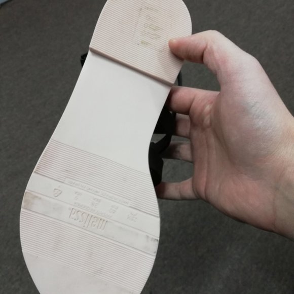 Melissa - Boemia Gladiator Sandals Pink/Black 9 - Picture 4 of 4